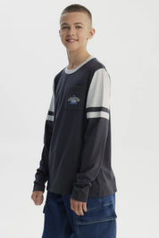 Polera Niño Slim Marengo