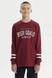Polera Niño Slim Burdeo
