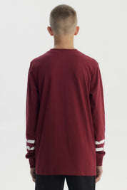 Polera Niño Slim Burdeo