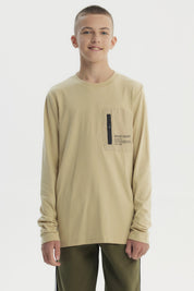 Polera Niño Slim Beige