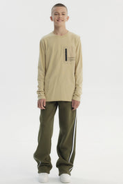 Polera Niño Slim Beige