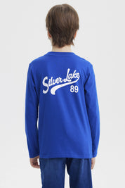 Polera Niño Slim Azul