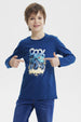 Polera Niño Slim Petroleo