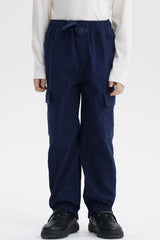 Pantalón Niño Pitillo Azul Oscuro