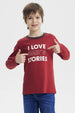 Polera Niño Slim Terracota