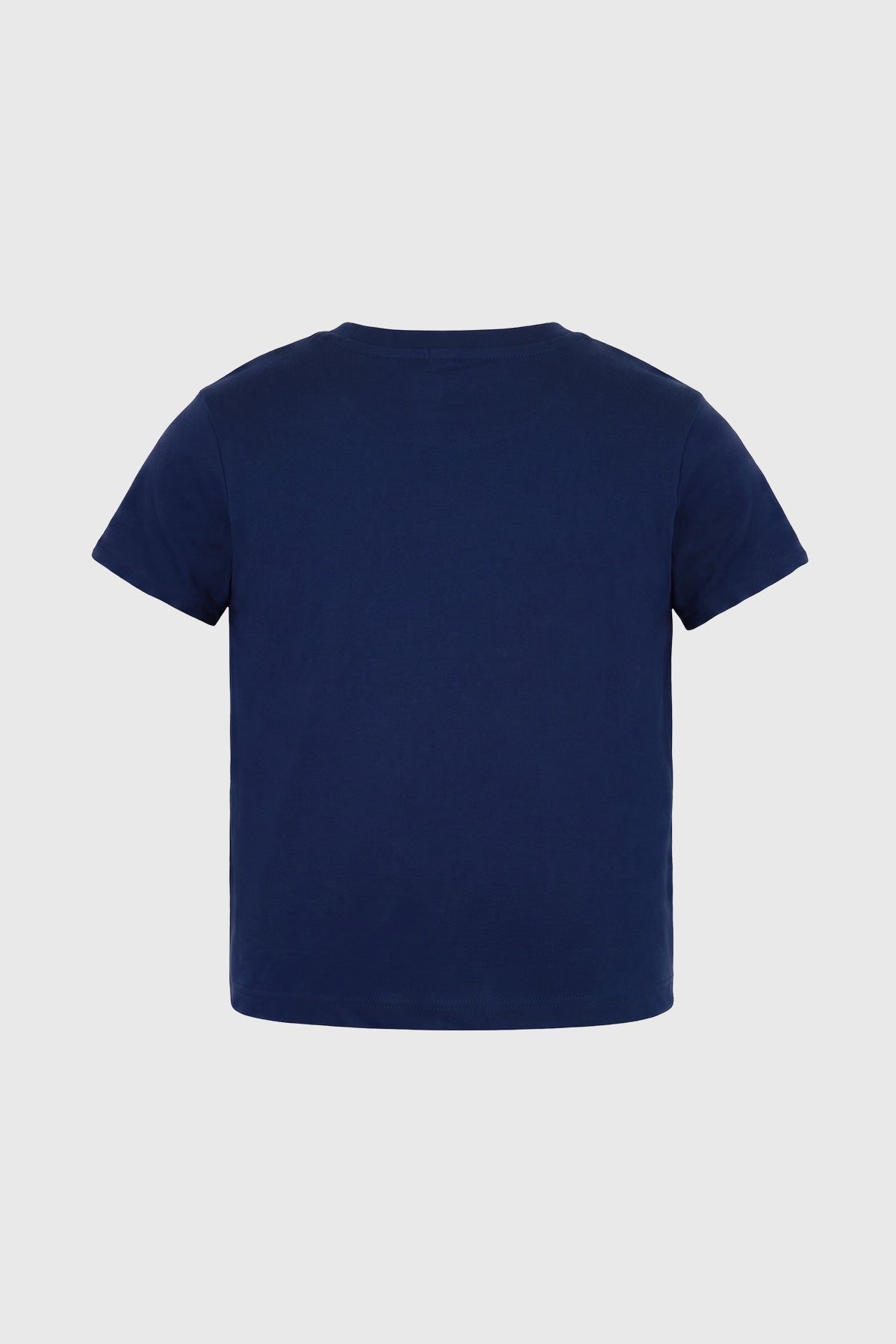 Polera Slim Niño Azul Oscuro