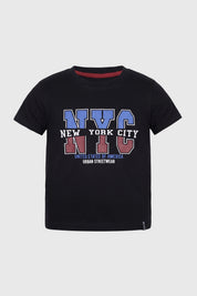 Polera Slim Niño Negro
