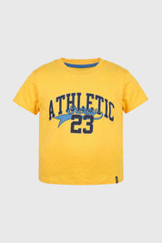 Polera Slim Niño Amarillo