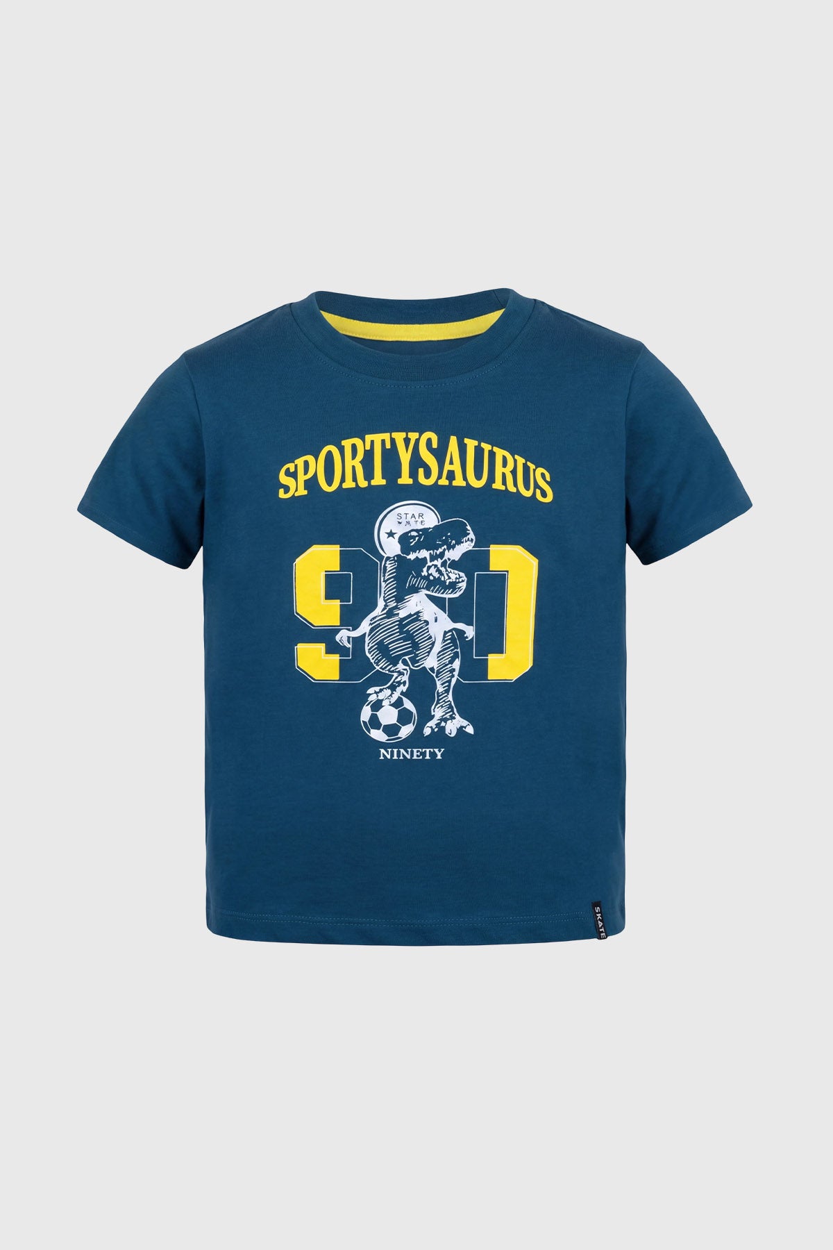 Polera Slim Niño Azul Petroleo