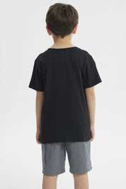 Polera Slim Niño Negro