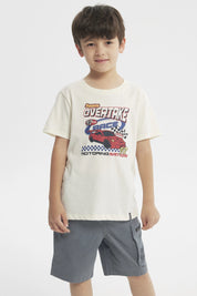 Polera Slim Niño Crudo