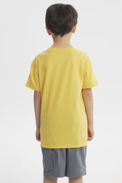 Polera Slim Niño Amarillo