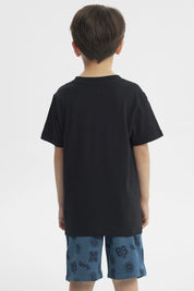 Polera Slim Niño Negro