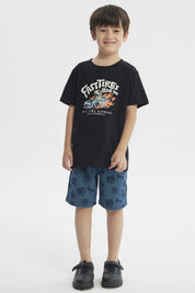 Polera Slim Niño Negro
