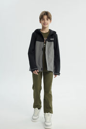 Chaqueta Niño Regular Negro