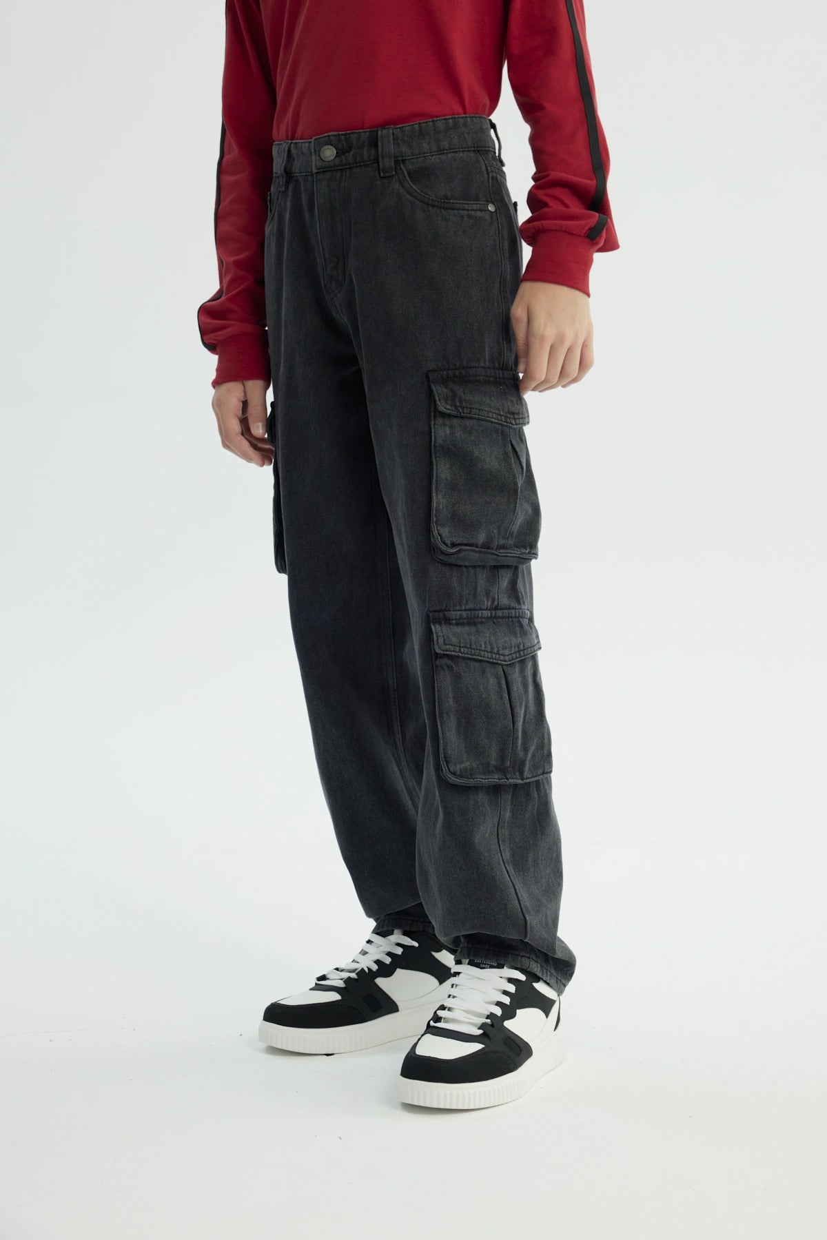 Jeans Niño Baggy Negro