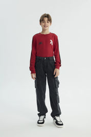Jeans Niño Baggy Negro