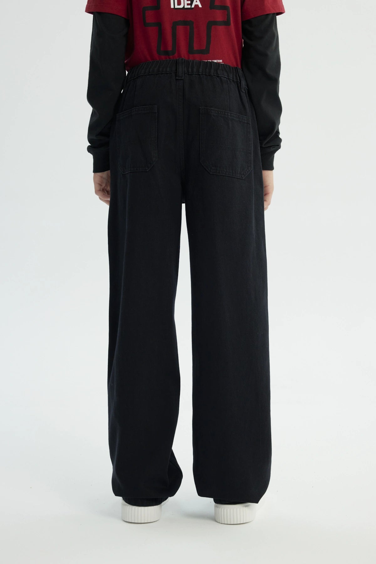 Jeans Niño Straight Negro