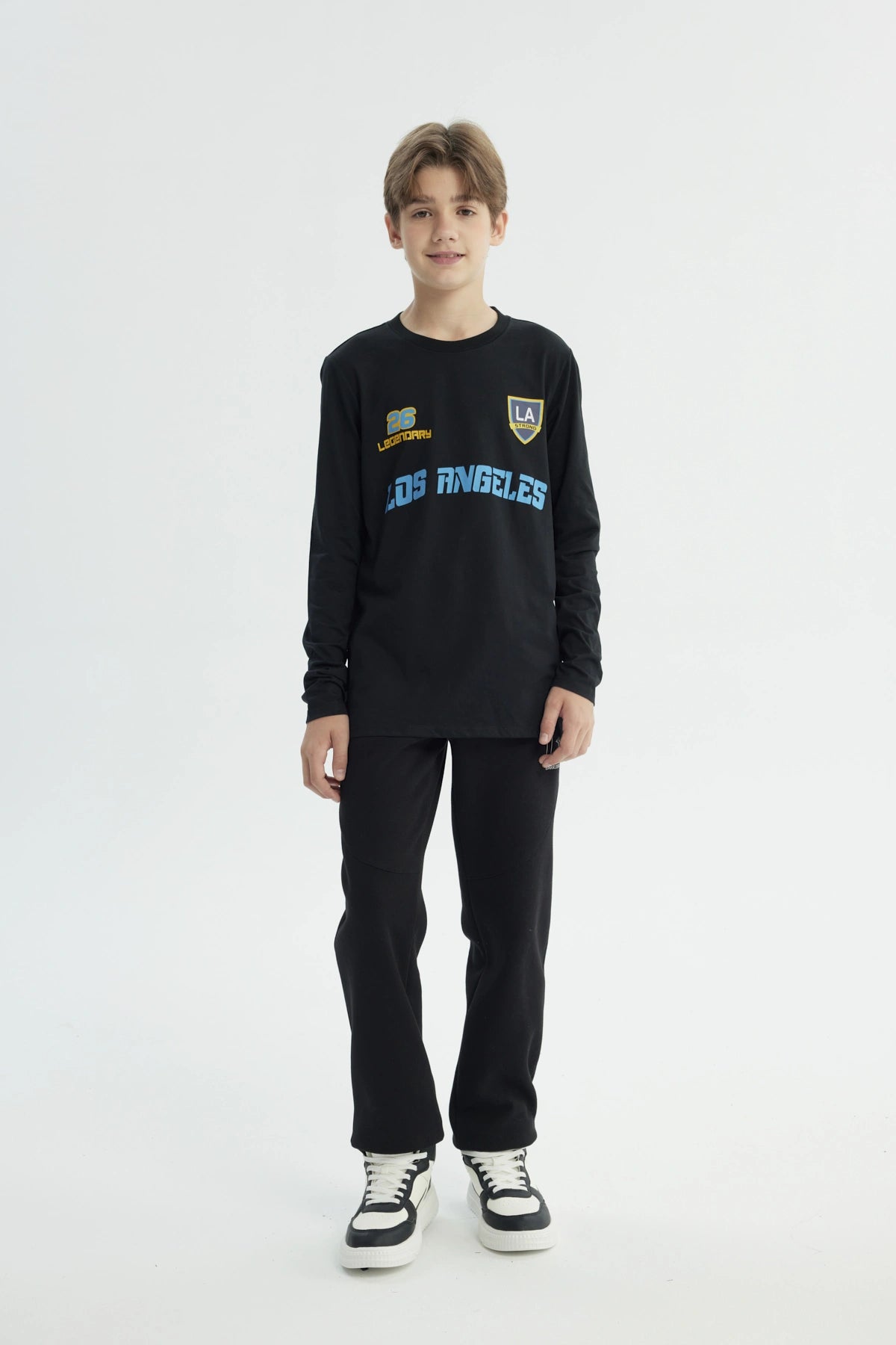 Polera Niño Regular Negro