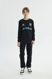 Polera Niño Regular Negro