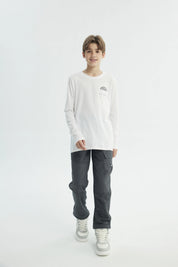 Polera Niño Regular Crudo