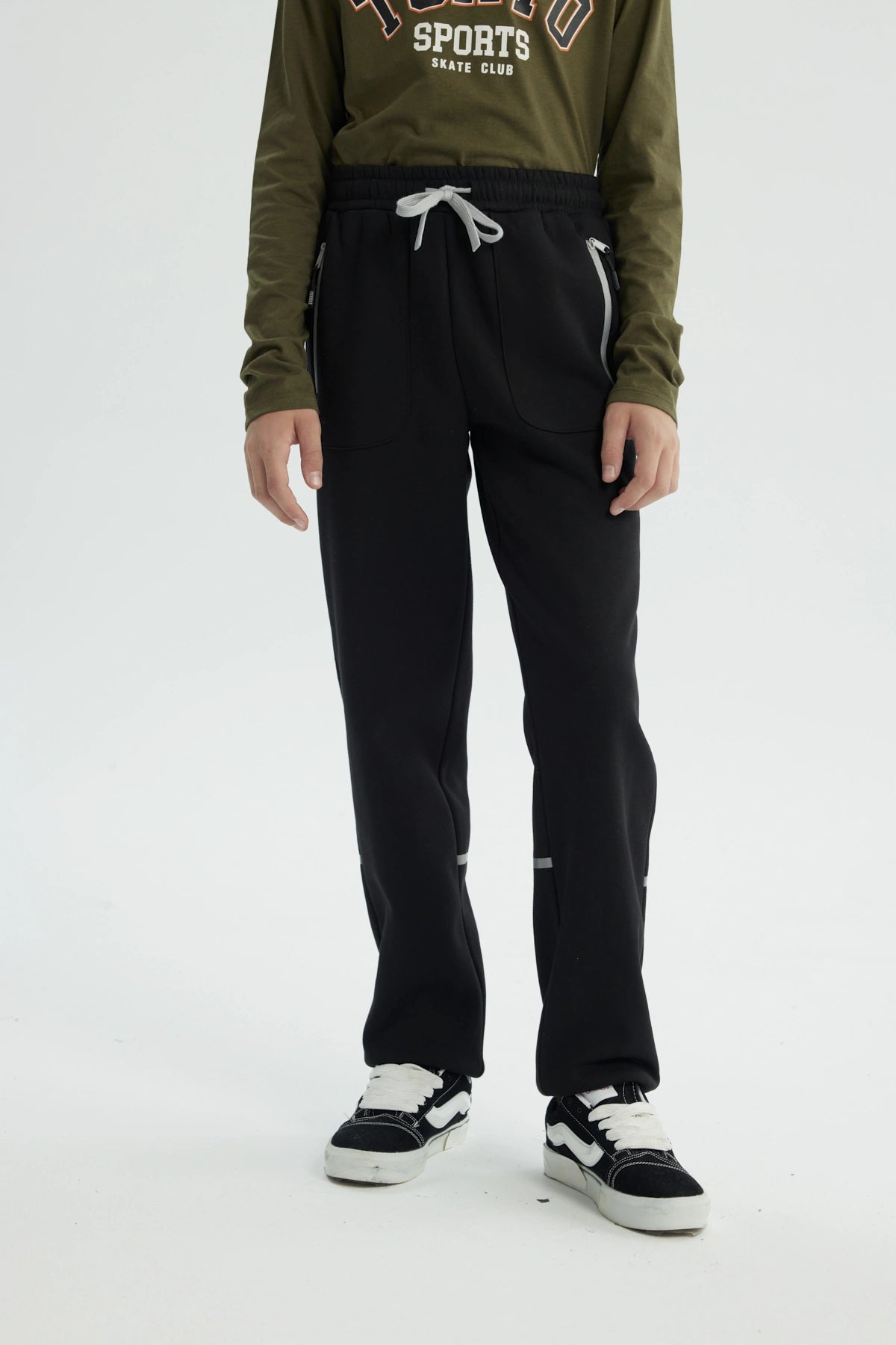 Pantalón Buzo Niño Clásico Negro