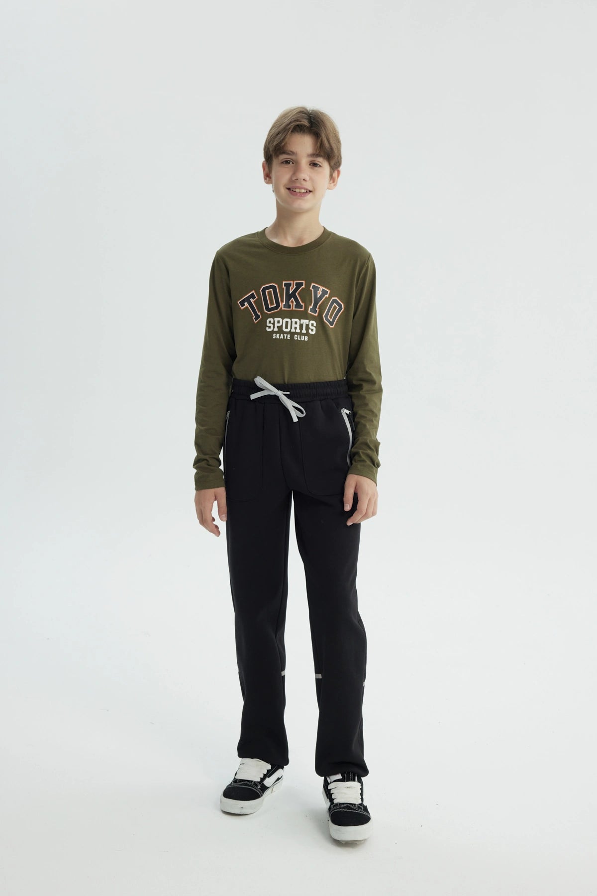 Pantalón Buzo Niño Clásico Negro