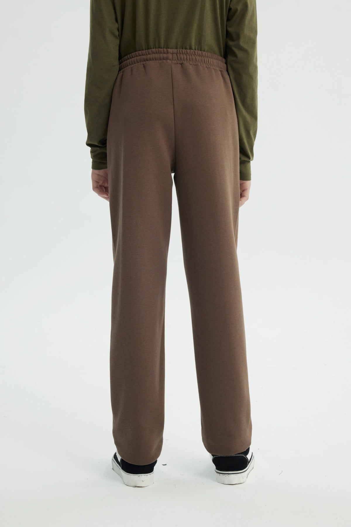 Pantalón Buzo Niño Clásico Café