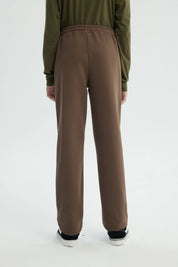 Pantalón Buzo Niño Clásico Café