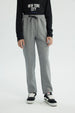 Pantalón Buzo Niño Clásico Gris Melange