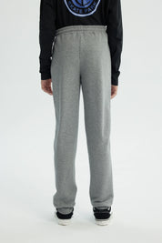 Pantalón Buzo Niño Clásico Gris Melange