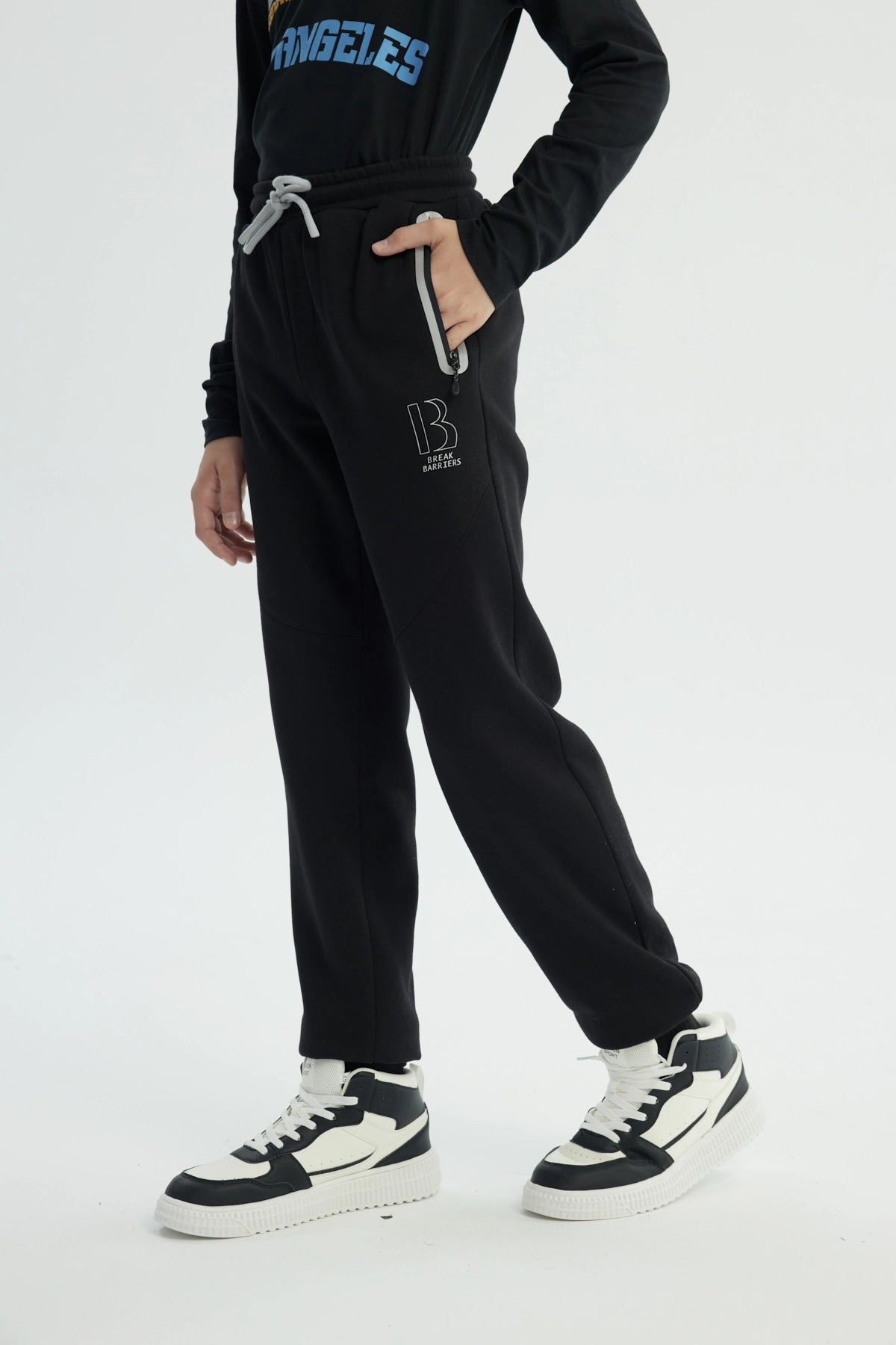 Pantalón Buzo Niño Clásico Negro