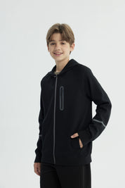 Polerón Niño Regular Negro