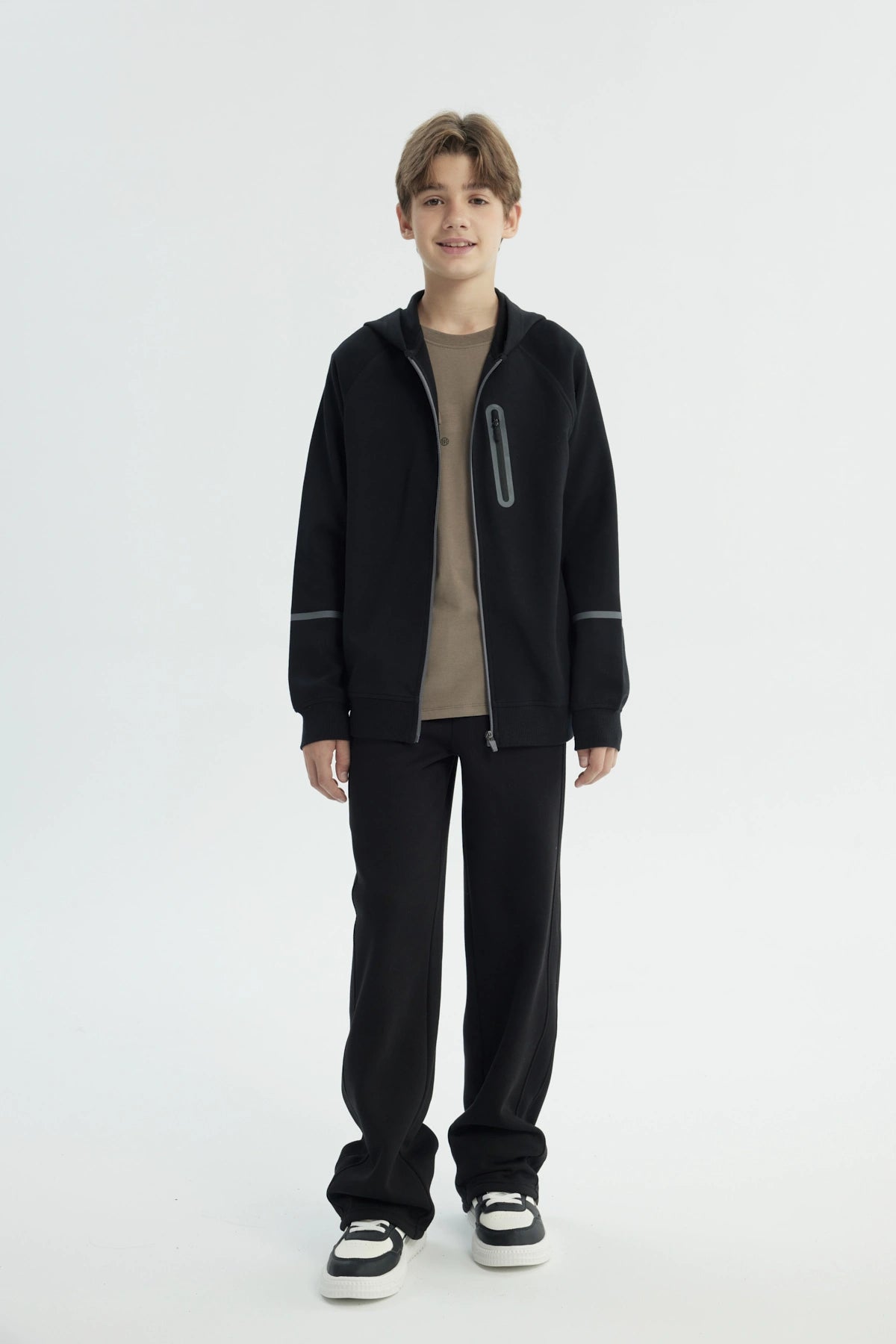 Polerón Niño Regular Negro
