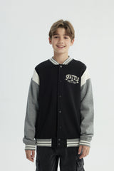 Polerón Niño Slim Negro