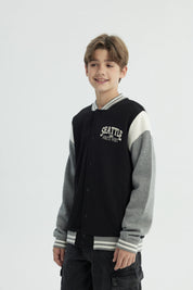 Polerón Niño Slim Negro