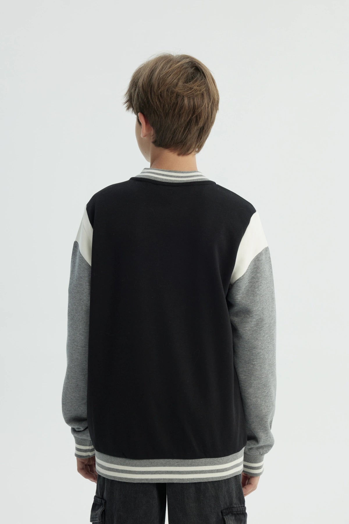 Polerón Niño Slim Negro