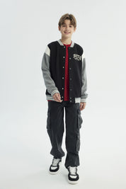 Polerón Niño Slim Negro