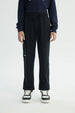 Pantalón Buzo Niño Pitillo Negro