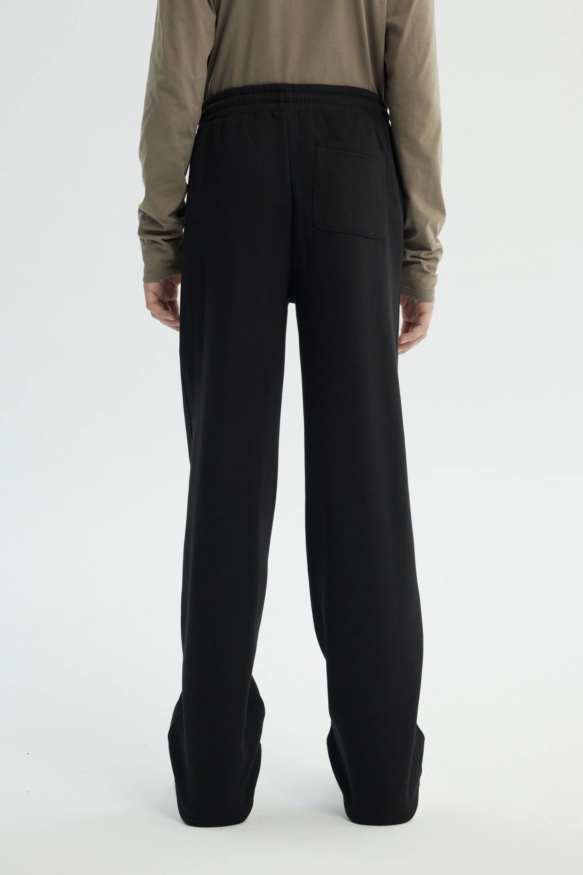 Pantalón Buzo Niño Amplio Negro