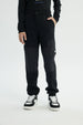 Pantalón Buzo Niño Pitillo Negro