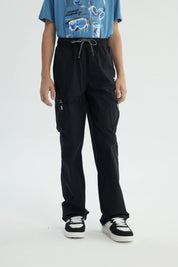 Pantalón Niño Calce Recto Negro