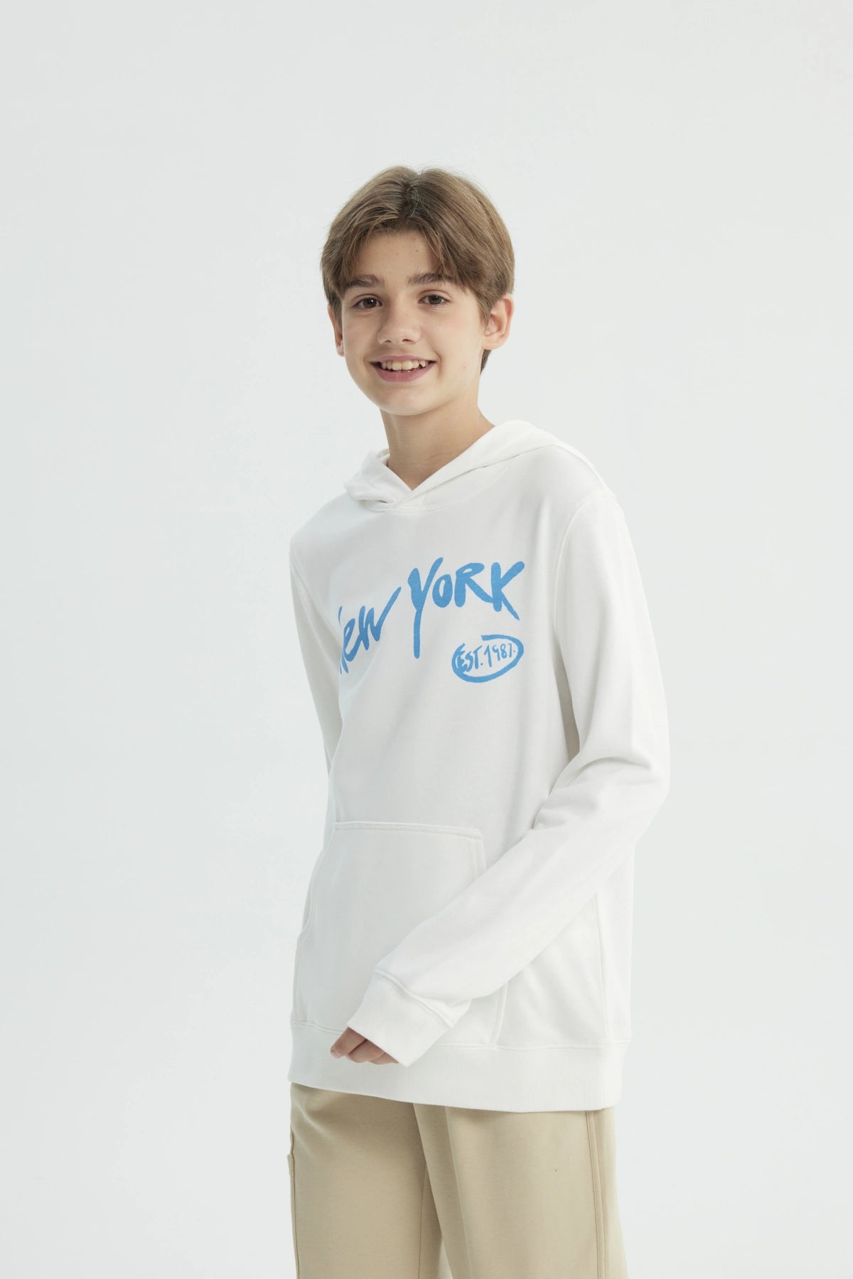 Polerón Niño Regular Crudo