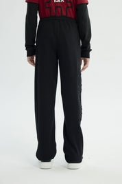 Pantalón Buzo Niño Pitillo Negro