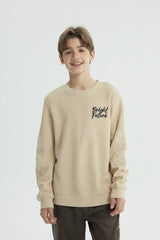 Polerón Niño Regular Beige