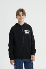 Polerón Niño Regular Negro