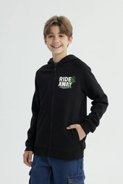 Polerón Niño Regular Negro