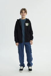 Polerón Niño Regular Negro