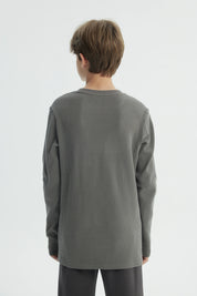 Polera Niño Regular Gris