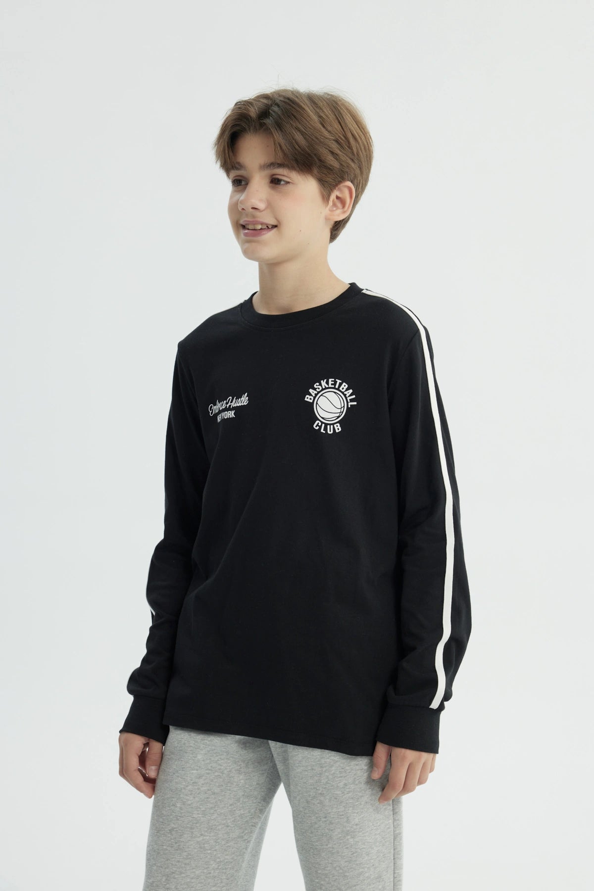Polera Niño Regular Negro